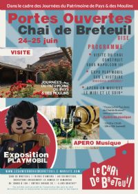 Exposition Playmobil Au Chai De Breteuil. Du 24 au 25 juin 2023 à BRETEUIL. Oise.  10H00